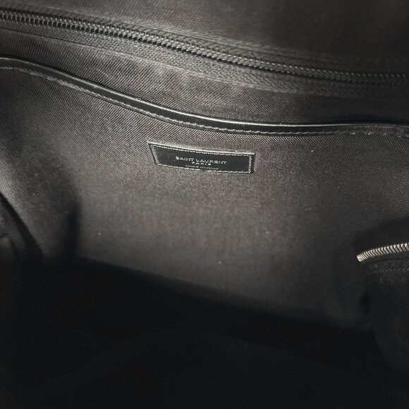 Saint Laurent City Backpack Black Leather - Picture 11 of 12